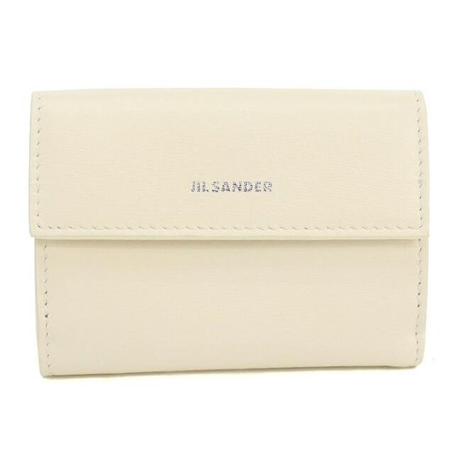 JIL SANDER ジル サンダー J07UI0009 三折財布小銭入付き ホワイト系 レディース JIL SANDER（ジルサンダー） ジル サンダー 三折財布小銭入付き