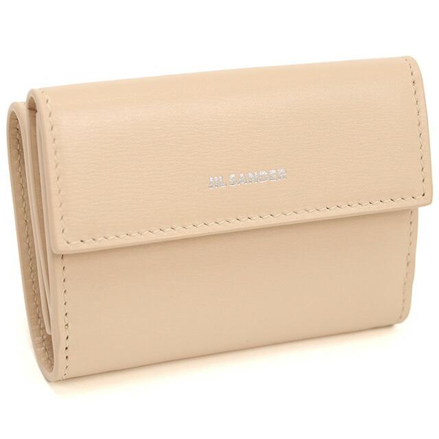 m*n様 ジルサンダー　長財布　新品未使用品　ピンクベージュ JIL SANDER（ジルサンダー） ジル サンダー 三折財布小銭入付き