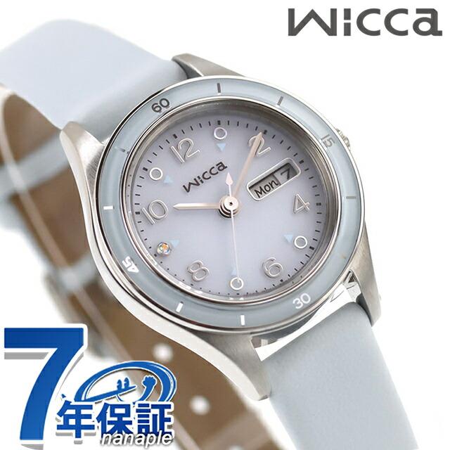 【新品】シチズン CITIZEN wicca 腕時計 レディース KH3-711-70 ACTIVE LINE ソーラーテック（E001-00Z） ライトブルーxライトブルー アナログ表示 wicca（ウィッカ） シチズン ACTIVE LINE ソーラーテック 腕時計