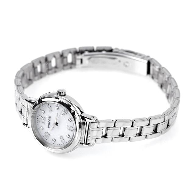 wicca（ウィッカ） シチズン エコドライブ ソーラー レディース 腕時計