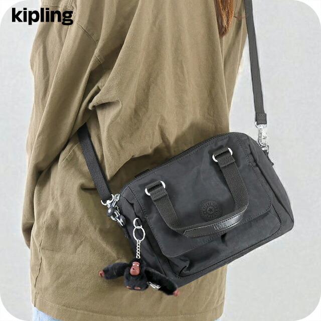 キプリング ハンドバッグ レディース ブランド Kipling KI36470DH BLACK TONAL ブラック 軽量 小さめ 手提げ 高級 おしゃれ プレゼント 女性 実用的 かわいい kipling（キプリング） ハンドバッグ レディース ブランド Kipling