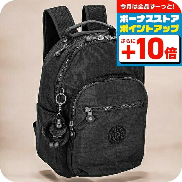 キプリング リュック レディース ブランド Kipling KI4082P39 ブラックノワール kipling（キプリング） リュック レディース ブランド Kipling