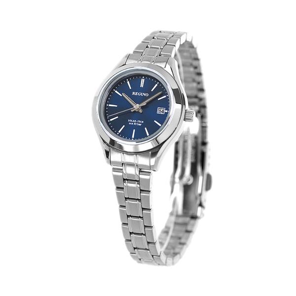 【新品】シチズン CITIZEN REGUNO 腕時計 レディース KM4-112-71 レグノ ソーラーテック ペア スタンダードシリーズ リングソーラー ソーラー（J710） ブルーxシルバー アナログ表示 REGUNO（CITIZEN） シチズン CITIZEN レグノ ソーラーテック ペア