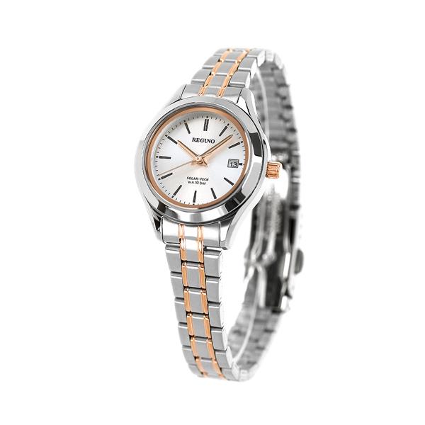 【新品】シチズン CITIZEN REGUNO 腕時計 レディース KM4-112-71 レグノ ソーラーテック ペア スタンダードシリーズ リングソーラー ソーラー（J710） ブルーxシルバー アナログ表示 シチズン レグノ レディース 腕時計 ソーラー CITIZEN REGUNO