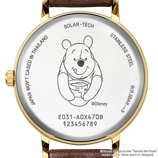 シチズン ウィッカ ソーラーテック Disneyコレクション 限定 『くまの