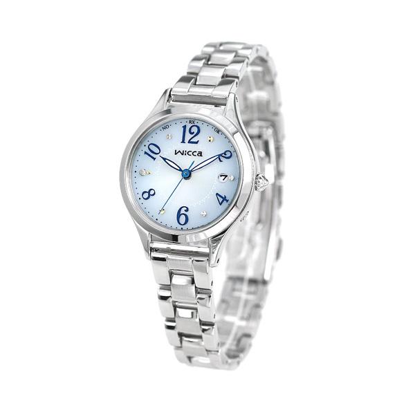 wicca（ウィッカ） シチズン エコドライブ ソーラー電波 レディース