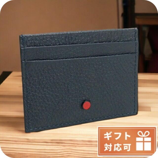 キートン カードケース メンズ Kiton LEATHER レザー イタリア UPCARDK NAVY ネイビー系 財布 キートン（Kiton） ブランド IDカードケース メンズ カードケース