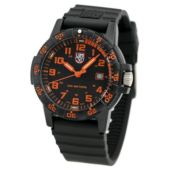 ルミノックス 0320シリーズ レザーバック シータートル ジャイアント 44mm 0329 LUMINOX メンズ 腕時計の画像