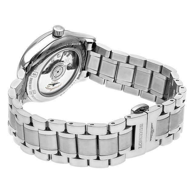 LONGINES グレー アナログ 腕時計 マスターコレクション ロンジン 自動巻き 腕時計 ブランド レディース