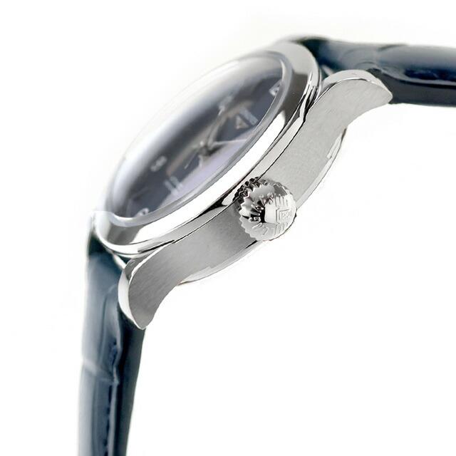 ロンジン レコード 自動巻き 腕時計 ブランド レディース LONGINES L2.320.4.96.4 アナログ ブルー スイス製の画像