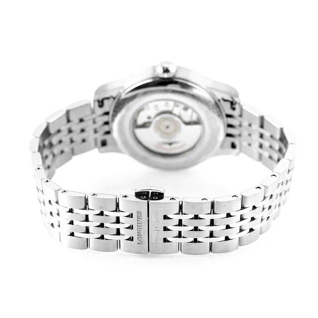 ロンジン レコード 自動巻き 腕時計 ブランド レディース LONGINES L2.321.4.72.6 アナログ シルバー スイス製の画像