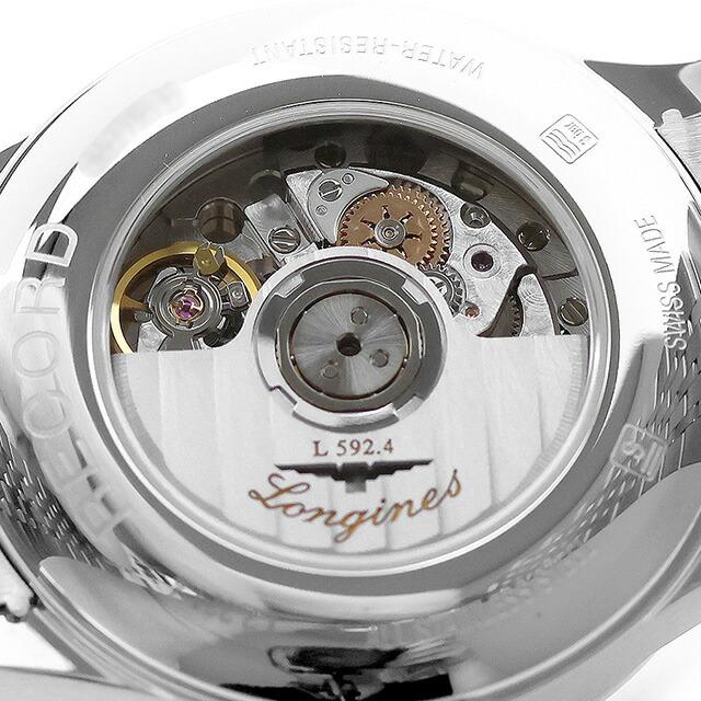ロンジン レコード 自動巻き 腕時計 ブランド レディース LONGINES L2.321.4.72.6 アナログ シルバー スイス製の画像