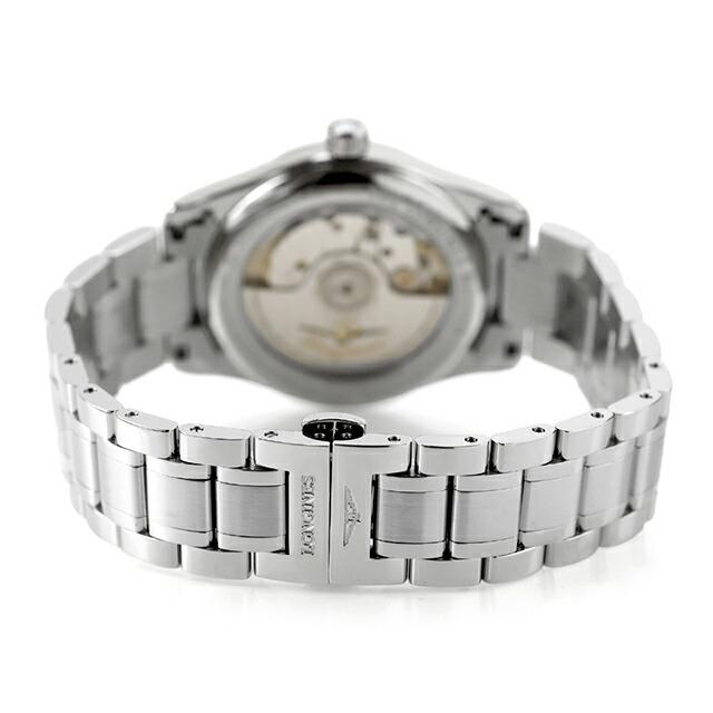 マ*ル様 LONGINES アナログ腕時計 シルバー/ブラック マスターコレクション ロンジン 自動巻き 腕時計 ブランド メンズ