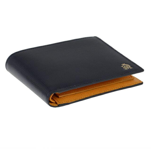 dunhill（ダンヒル） 二つ折り財布 コンパクト メンズ ブランド レザー