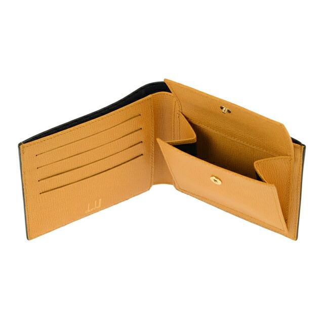 dunhill（ダンヒル） 二つ折り財布 コンパクト メンズ ブランド レザー