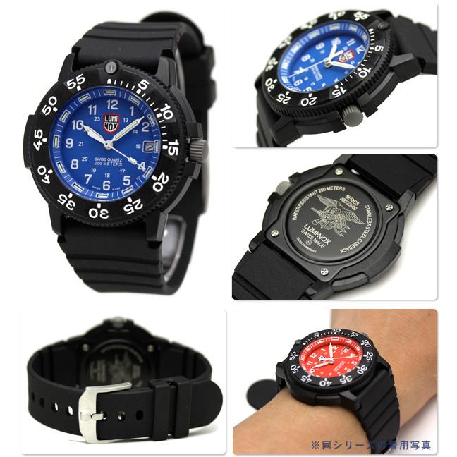 6/1はさらに+9倍 ルミノックス ルミノックス 腕時計 ブランド 3003 ルミノックス ダイブウォッチ ブルー メンズ 父の日 プレゼント 実用的｜nanaple｜02