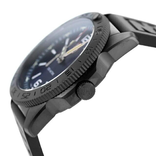ルミノックス PACIFIC DIVER 3120 SERIES クォーツ 電池式 腕時計 ブランド メンズ LUMINOX 3123.B アナログ ネイビー ブラック 黒の画像