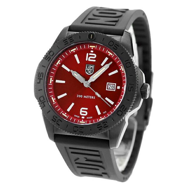 【新品】ルミノックス LUMINOX 腕時計 メンズ 3135.B PACIFIC DIVER 3120 SERIES クォーツ 電池式（Ronda 515） レッドxブラック アナログ表示 LUMINOX（ルミノックス） PACIFIC DIVER 3120 SERIES クォーツ 電池式