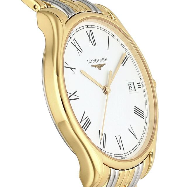 リール 本日+6倍 ロンジン クォーツ 電池式 腕時計 ブランド メンズ  