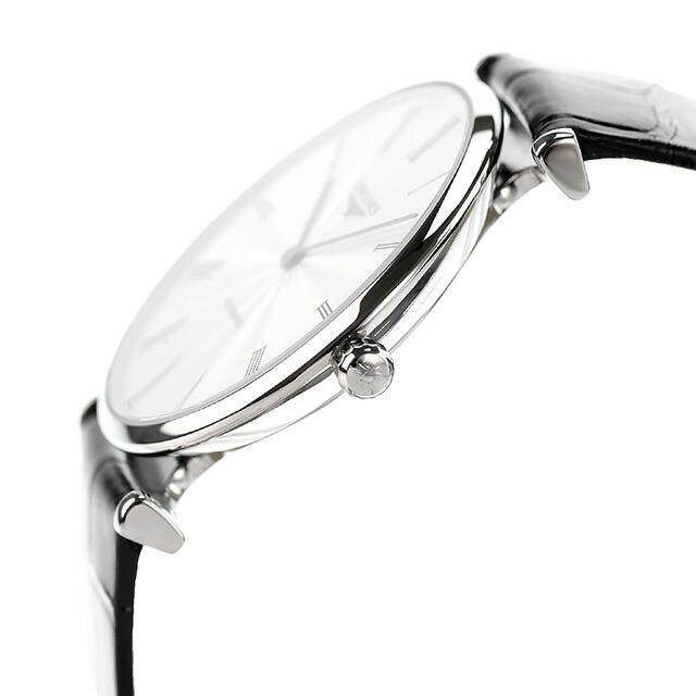 ロンジン グランクラシック 自動巻き 腕時計 ブランド メンズ LONGINES L4.908.4.71.2 アナログ シルバー ブラック 黒 スイス製の画像