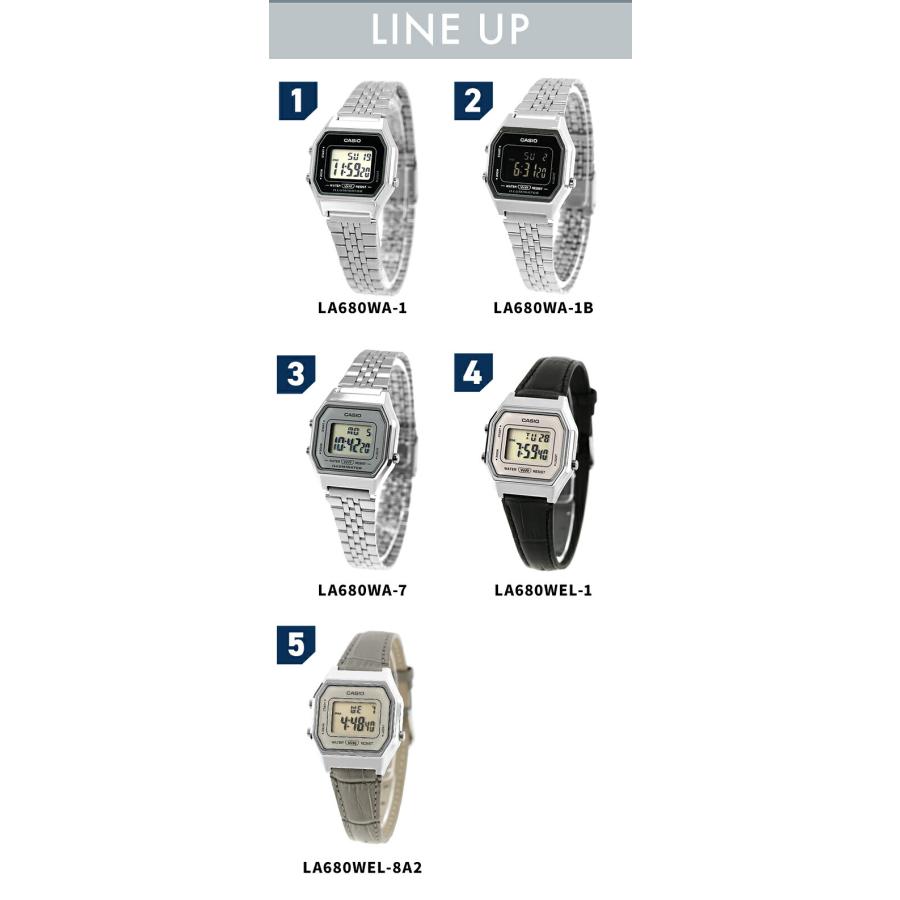 カシオ チープカシオ CASIO ヴィンテージ クォーツ 電池式 LA680W ユニセックス チプカシ メンズ レディース 腕時計 カシオ casio 選べるモデルの画像