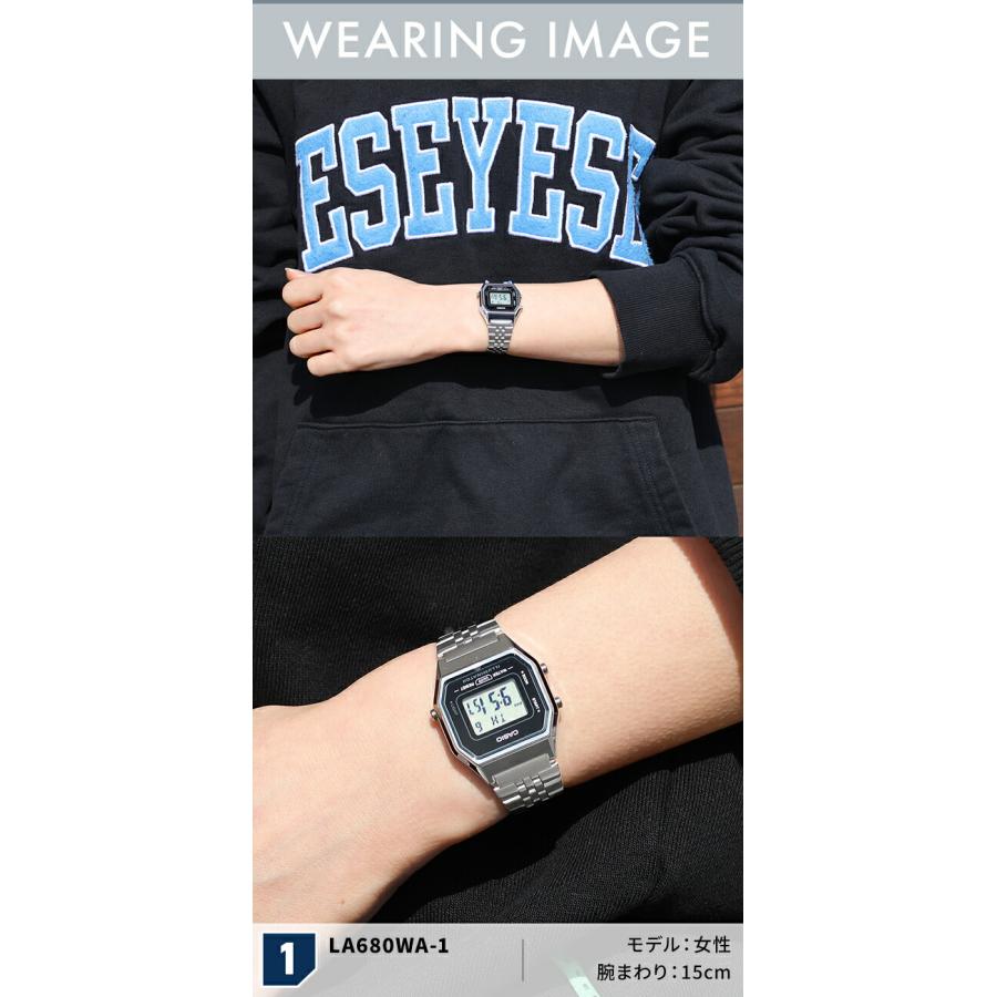 カシオ チープカシオ CASIO ヴィンテージ クォーツ 電池式 LA680W ユニセックス チプカシ メンズ レディース 腕時計 カシオ casio 選べるモデルの画像
