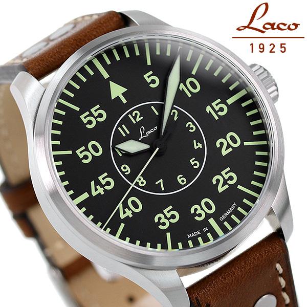 41 割引素晴らしい品質 Laco ラコ 時計 パイロット アーヘン42 42mm パイロットウォッチ ドイツ製 自動巻き メンズ 腕時計 2 ブラック ブラウン メンズ腕時計 腕時計 アクセサリー ファッション Www Geomatengineering Com