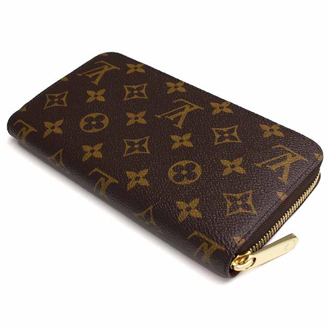 LOUIS VUITTON ルイヴィトン モノグラム M42616 長財布ラウンドファスナー/モノグラム・キャンバス ブラウン レディース LOUIS VUITTON（ルイ・ヴィトン） ブランド 長財布 レディース
