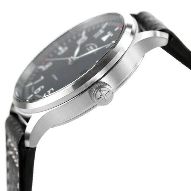 ミューレ・グラスヒュッテ Terrasport II 自動巻き 腕時計 ブランド メンズ Muhle Glashutte M1-37-44-LB ブラック 黒 ドイツ製の画像