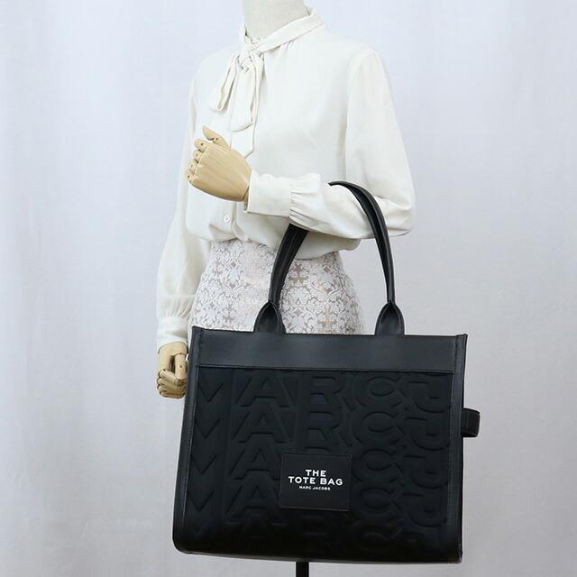 マーク・ジェイコブス トートバッグ レディース ブランド MARC JACOBS THE LARGE TOTE ベトナム 2P3HTT009H02 BLACK ブラック バッグ MARC JACOBS（マーク・ジェイコブス） トートバッグ レディース