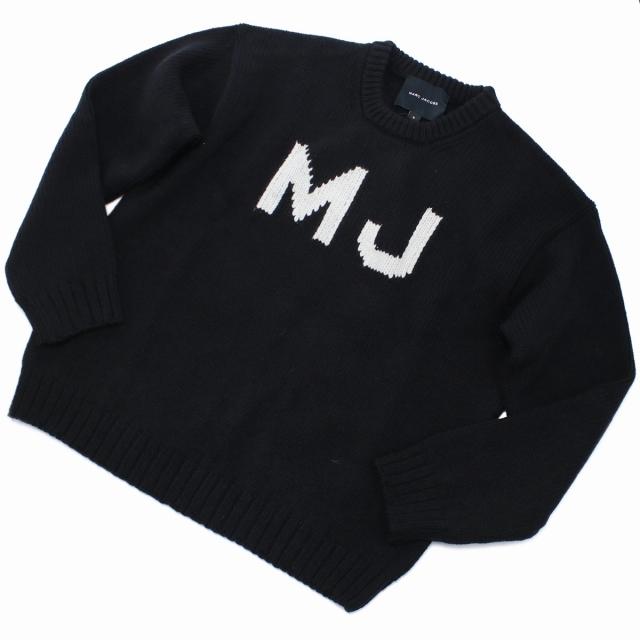美品 マークジェイコブス 肉厚ウール ドライバーズニット S ネイビー Marc by Marc Jacobs（マークバイマークジェイコブス）の「MARC BY