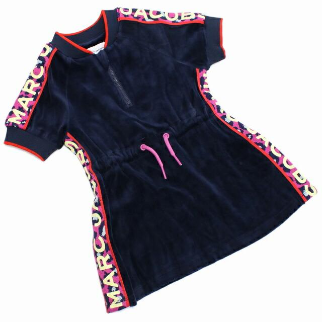 マークジェイコブス ワンピース ベビー ブランド MARC JACOBS W12423 NAVY ネイビー系 ウェア 選べるモデル_1