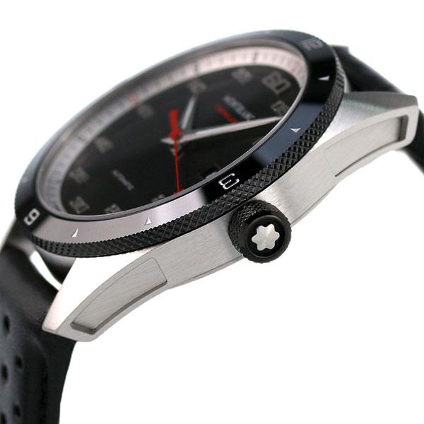 4/28はさらに+10倍 モンブラン 時計 タイムウォーカー 41mm 自動巻き 機械式 メンズ 腕時計 ブランド 116061 ブラック｜nanaple｜03