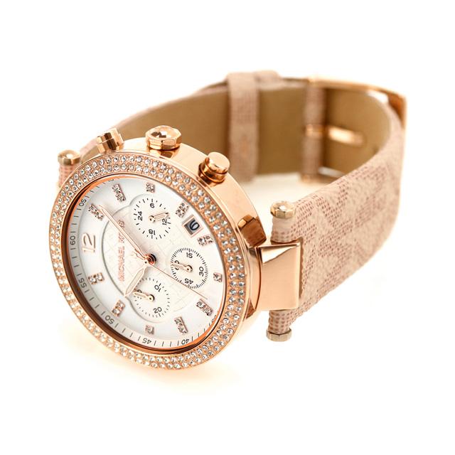 訳ありアウトレット マイケルコース 時計 パーカー 39mm クロノグラフ