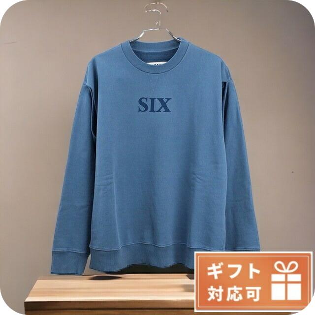エムエムシックス スウェット レディース MM6 コットン100% イタリア S62GU0078 ブルー系 ファッション 選べるモデル MM6 メゾンマルジェラ ジャージ スウェットトップス レディース
