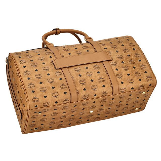 MCM ボストンバッグ メンズ レディース ブランド MCM KOREA MMVAAVY02 CO001 ブラウンの画像