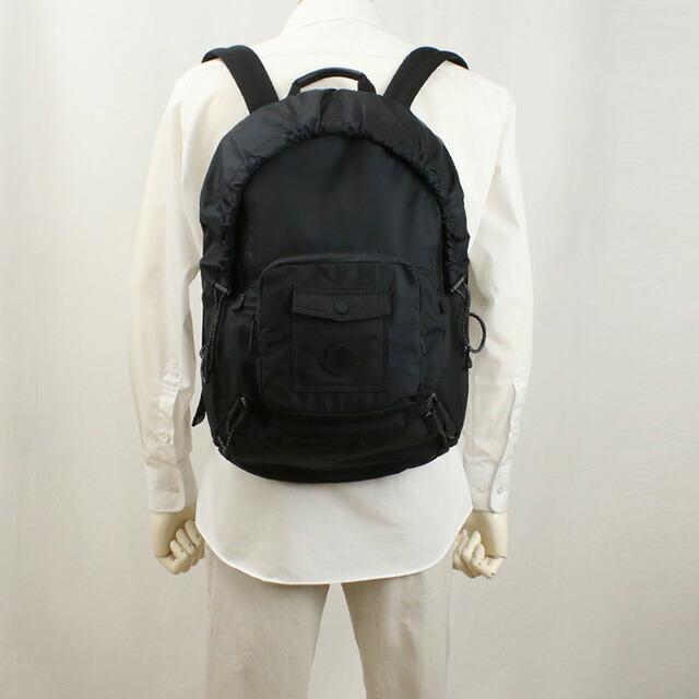 中古　モンクレール リュック メンズ 黒 大きめ バックパック ブラック 中古・古着通販】MONCLER (モンクレール) TECH BACKPACK ブラック
