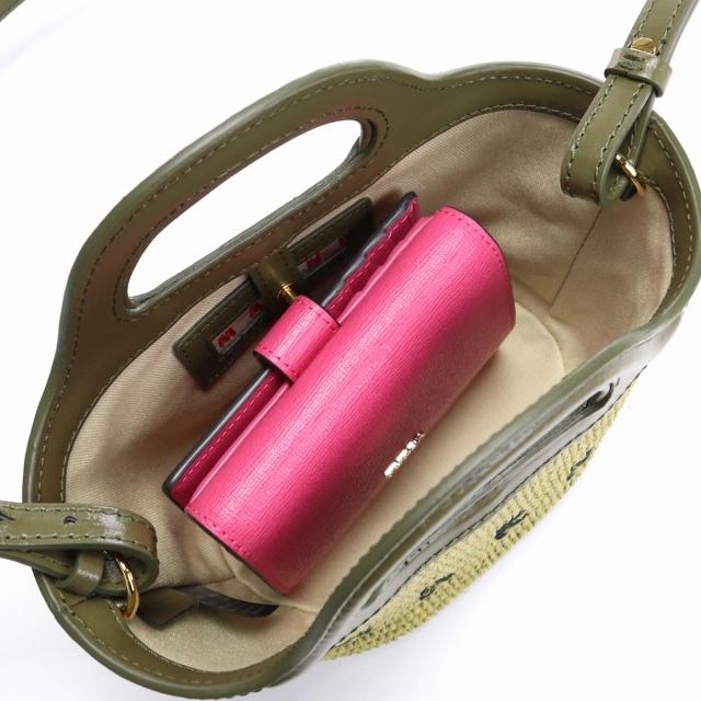 MARNI（マルニ） ブランド カゴバッグ レディース コットン52