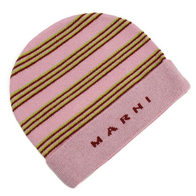 マルニ ニットキャップ キッズ ブランド MARNI M01238 ピンク 帽子 選べるモデルの画像
