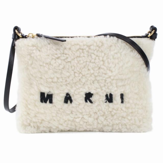 【極美品】MARNI マルニ　ショルダーバッグ　ウォレット　レザー　ロゴ MARNI（マルニ） ブランド ショルダーバッグ ショルダーバック