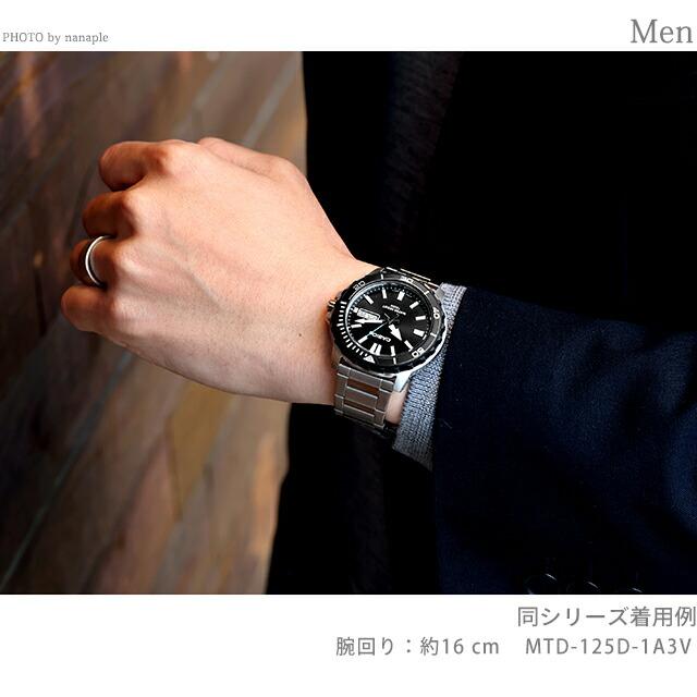 CASIO（カシオ） チープカシオ クォーツ 電池式 MTD-125D-2A1V
