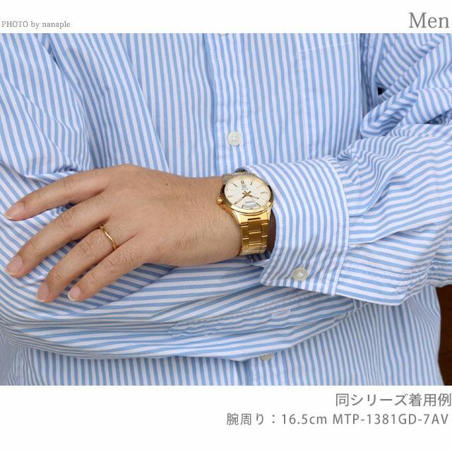 CASIO（カシオ） チープカシオ クォーツ 電池式 MTP-1381GD-7AV