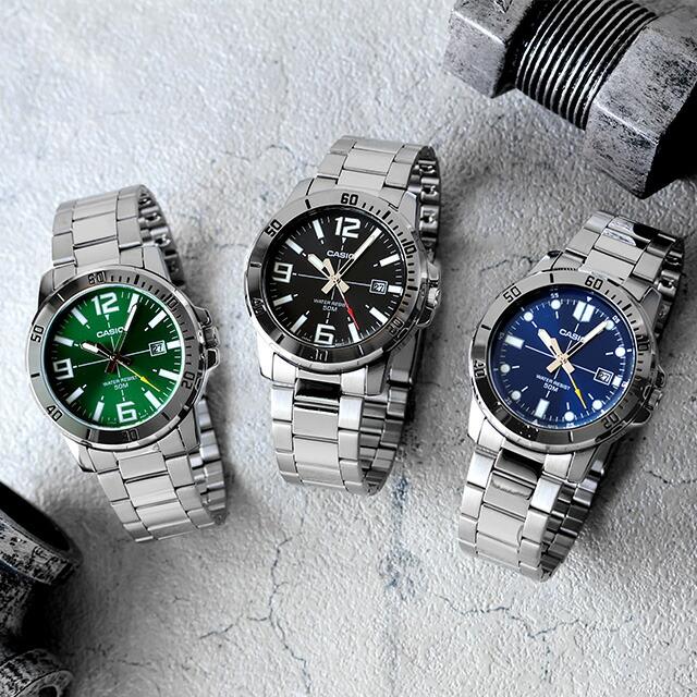 CASIO（カシオ） チープカシオ クォーツ 電池式 MTP-VD01D-G