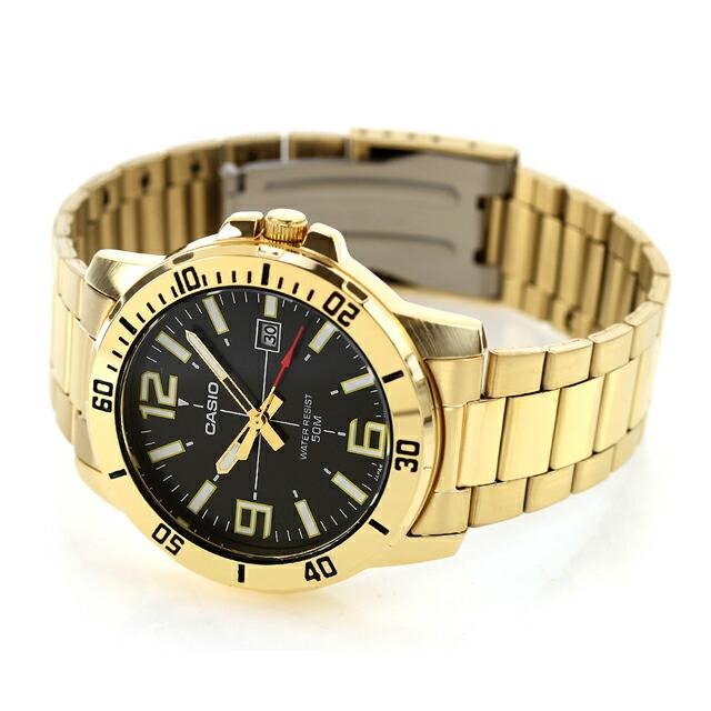 カシオ チープカシオ CASIO クォーツ 電池式 MTP-VD01G-1BV スタンダード 海外モデル メンズ チプカシ 腕時計 ブランド カシオ casioの画像