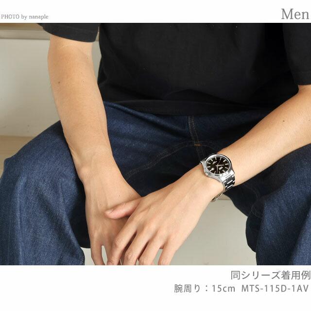CASIO（カシオ） チープカシオ クォーツ 電池式 MTS-115D-1AV