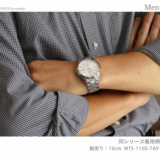 CASIO（カシオ） チープカシオ クォーツ 電池式 MTS-115D-7AV