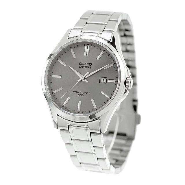 【値下】  メンズ クォーツ 腕時計 シルバー CASIO（カシオ） チープカシオ クォーツ 電池式 MTS-115D-8AV