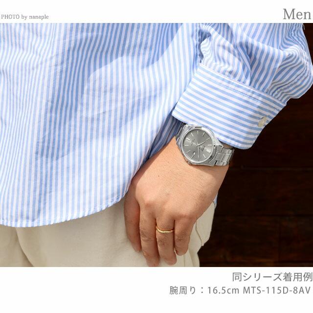 CASIO（カシオ） チープカシオ クォーツ 電池式 MTS-115D-8AV