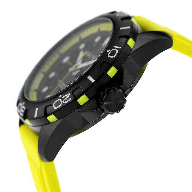 【新品】ノーティカ NAUTICA 腕時計 メンズ NAPNRS403 エヌエスアール クオーツ ブラックxイエロー アナログ表示 NAUTICA（ノーティカ） エヌエスアール クオーツ 腕時計 ブランド