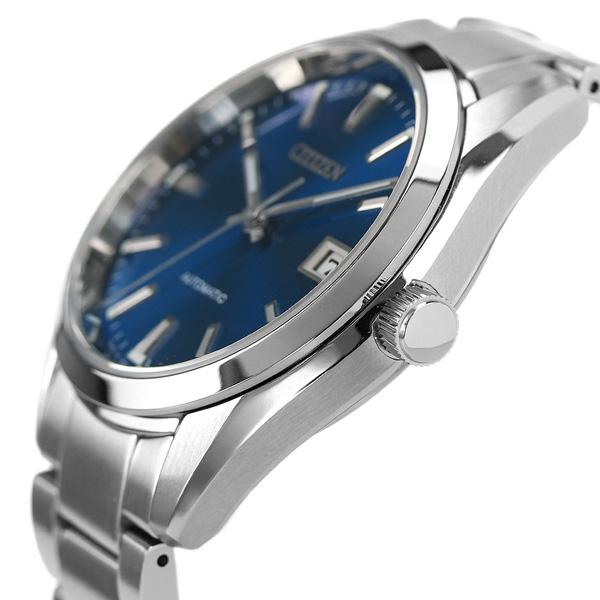 4/29はさらに+11倍 シチズン メカニカル クラシカルライン 日本製 自動巻き 機械式 メンズ 腕時計 ブランド NB1050-59L CITIZEN ブルー｜nanaple｜03